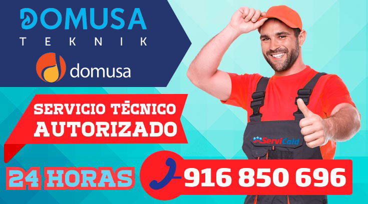 Servicio técnico calderas Domusa Alcorcón